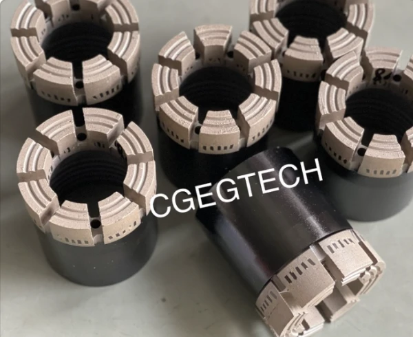 QA untuk Pengeboran Inti 7- Eksplorasi Mineral Bit Inti Berlian yang Diresapi