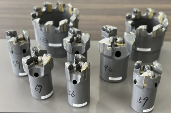 Pengeboran Bit PDC Konvensional 56 59 110mm